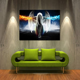 Angel Fire and Ice Canvas Set