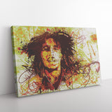 Bob Marley Rasta Canvas Wall Art