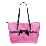 Pistol Wings Leather Tote