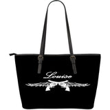 Thelma and Louise Leather Tote Large Script