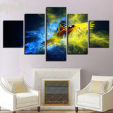 Flying Parrot Canvas Set