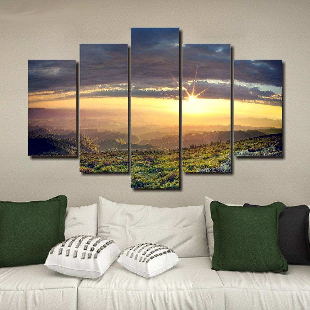 Sunrise Valley Canvas Set