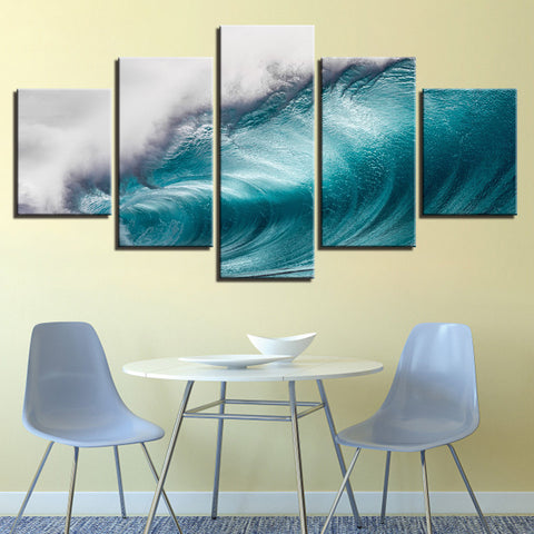 Ocean Wave Canvas Set
