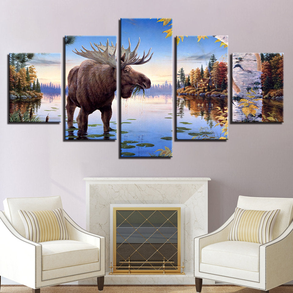Moose Lake Canvas Set