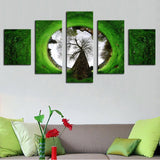 Reflected World Abstract Canvas Set