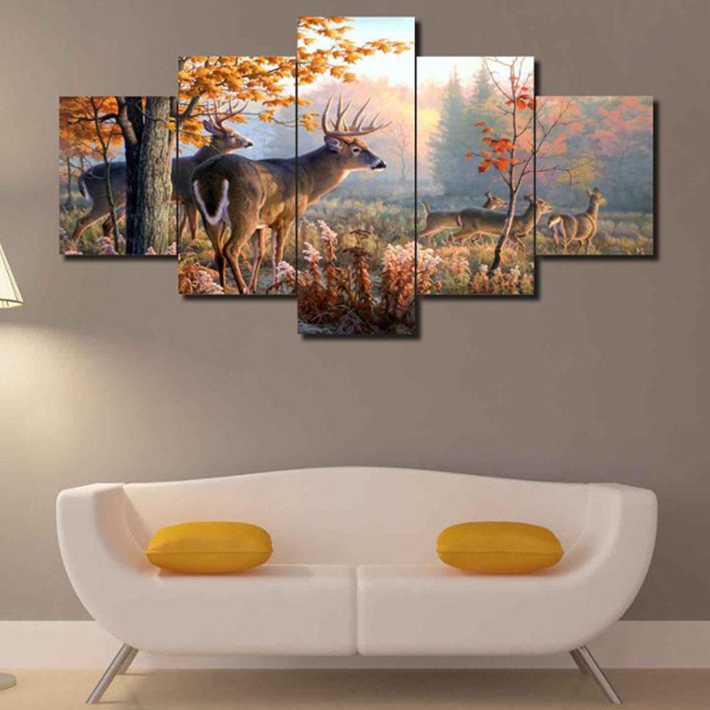 Whitetail Deer Canvas Set