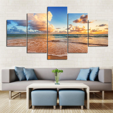 Emerald Beach Canvas Set