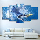 Blue Marlin Master Angler Canvas Set