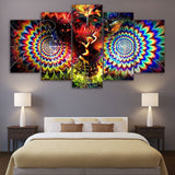 Psychedelic High Canvas Set