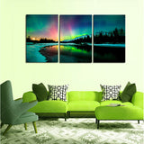 Northern Lights Dance Canvas Set