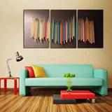Drumstick Wall Canvas Set