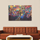 Tree of Life Abstract Canvas Set