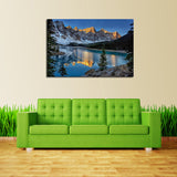 Fire Mountain Lake Canvas Set