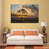 Sunrise Tree Canvas Set