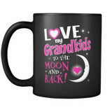 Love My Grandkids To The Moon And Back Coffee Mug