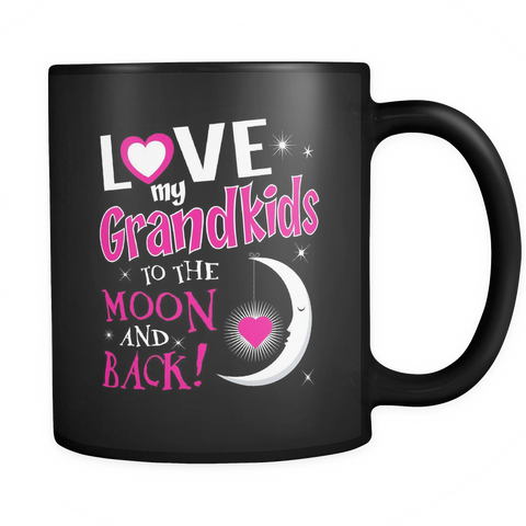 Love My Grandkids To The Moon And Back Coffee Mug