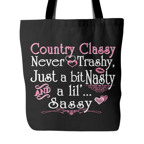 Country Classy Tote Bag