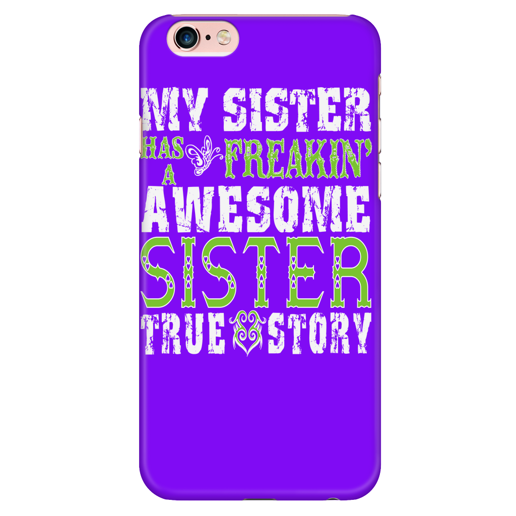 My Sister Cell Case Purple