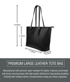 Thelma and Louise Leather Tote Large Script