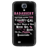 Badassery Cell Phone Case
