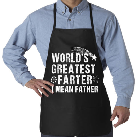 World's Greatest Farter I Mean Father Apron