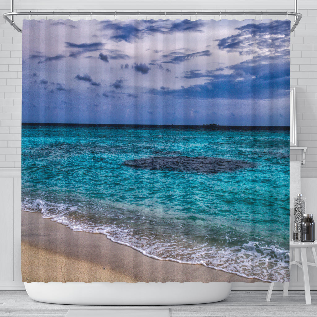 Caribbean Evening Shower Curtain