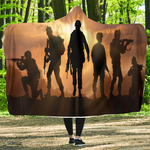 Battle Ready Hooded Blanket