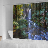 Rainforest Falls Shower Curtain