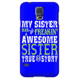 My Sister Cell Case Royal