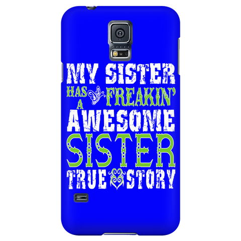 My Sister Cell Case Royal