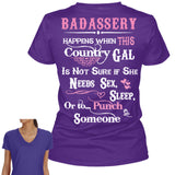 Badassery Country Tee