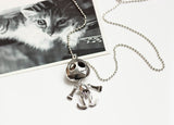 Big Eyes Skull Head Pendant Long Chain Necklace - Giveaway