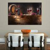 Wine Lovers Canvas Set