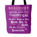 Badassery Tote Bag